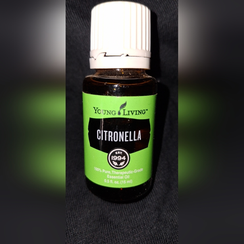 Young Living Citronella Oil in Green Bottle